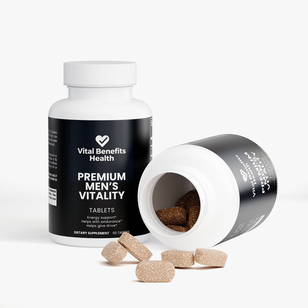 Vital Benefits Health™ PREMIUM Men's Vitality [BUNDLE - 3 Units]
